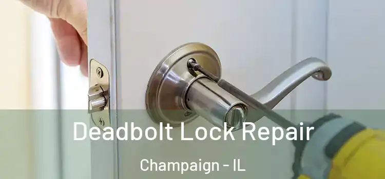  Deadbolt Lock Repair Champaign - IL