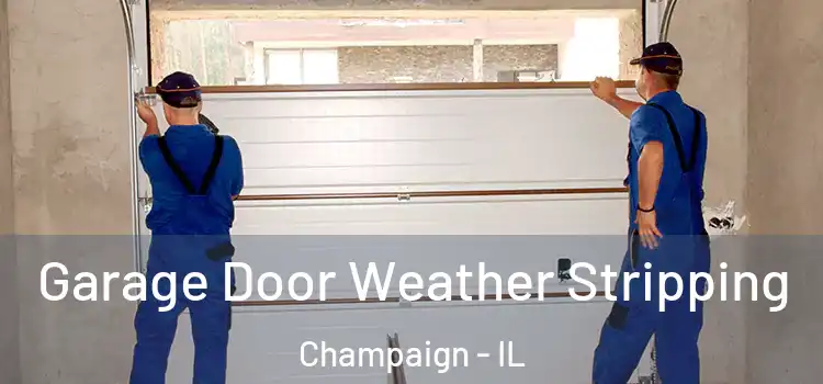  Garage Door Weather Stripping Champaign - IL