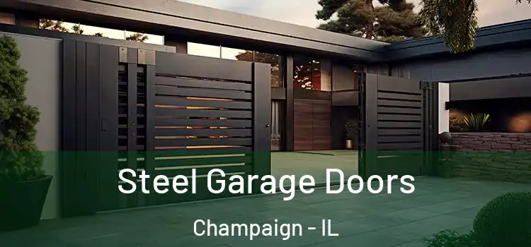 Steel Garage Doors Champaign - IL