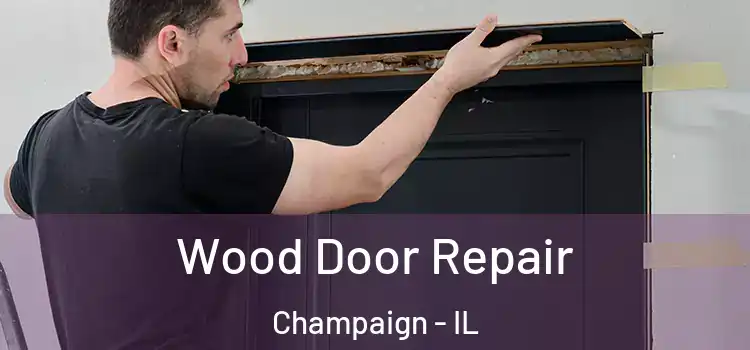 Wood Door Repair Champaign - IL